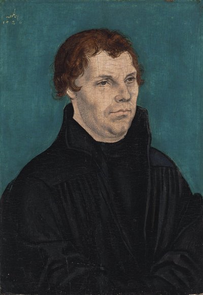 Portrait de Martin Luther - Lucas Cranach the Elder